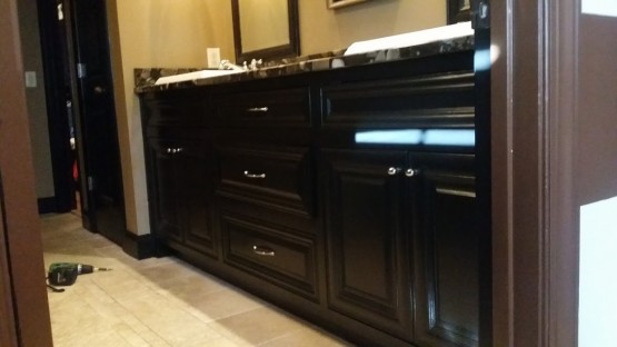 cabinet black paint