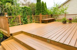 deck staining and cleaning